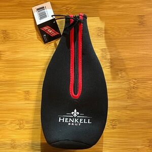 Henkell Brut Bottle Cover with Zipper, Handle & Gift Tag